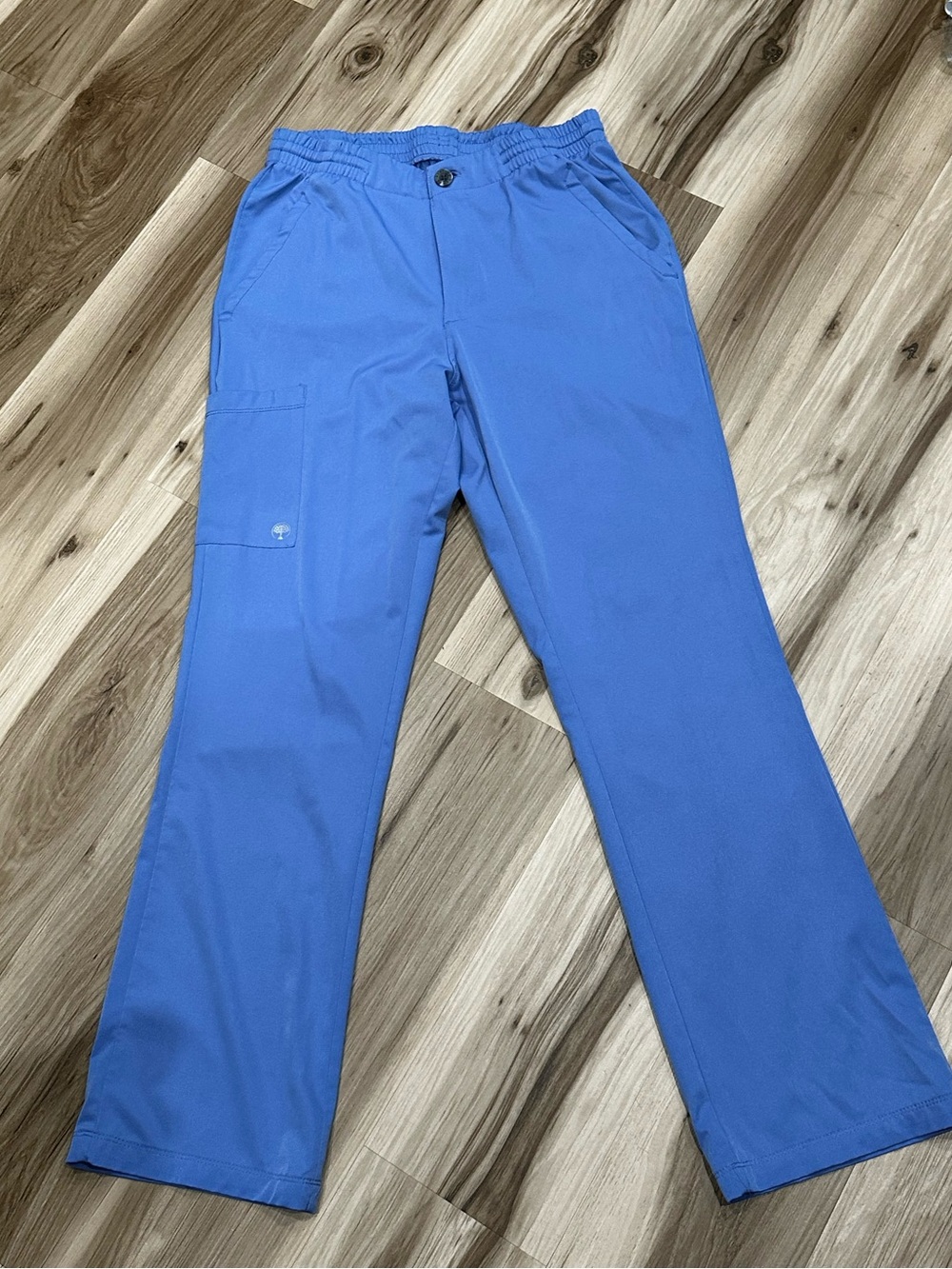 Healing Hands Men's Seal Blue Scrub Pants